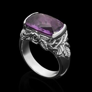 Etah Love Bewitched Amethyst Ring Size 8